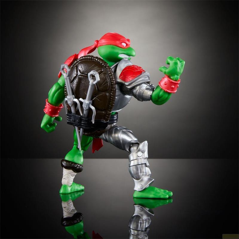 Thumbnail - Mattel MOTU x TMNT: Turtles of Grayskull Actionfigur Raphael 14 cm