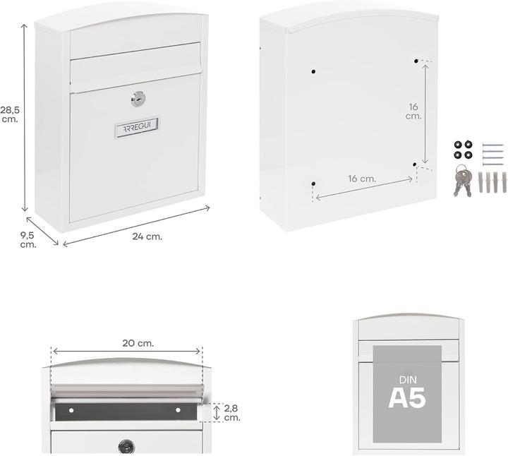 Actual product image Arregui Mailbox