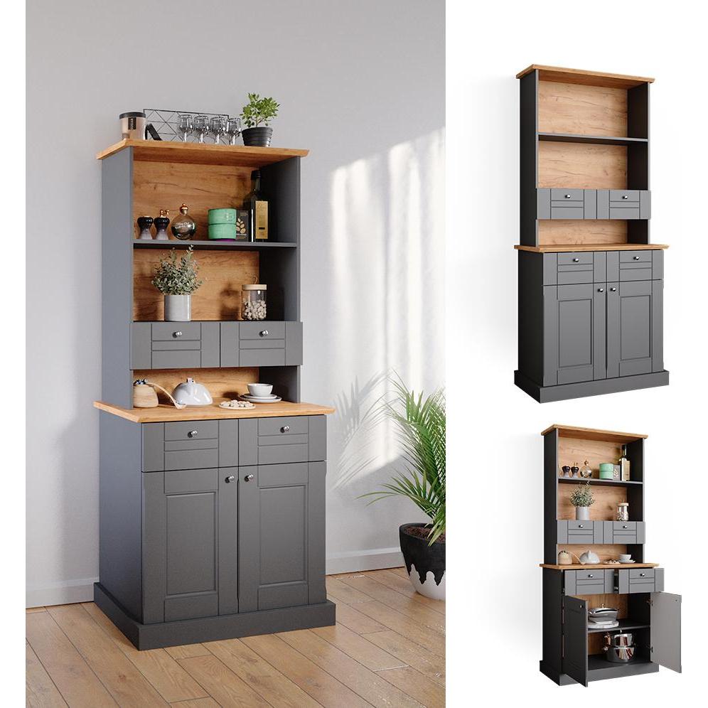 Thumbnail - Vicco, Regal, Bergamo (82.5 x 43 x 186 cm)