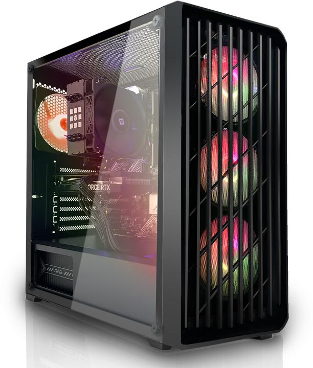 Produktbild SYSTEMTREFF Gaming PC G245058 (1000 GB, 32 GB, AMD Ryzen 7 7700, Radeon RX 9060 XT)