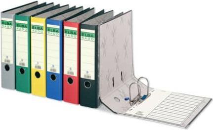 Actual product image Elba Folder rado 100555313 DIN A4 80mm cardboard red (A4, 80 mm, 1 pcs.)