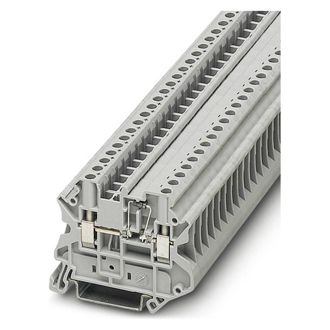 Phoenix Contact Grigio Morsettiera Passante Ut 4-Mtd-Dio/L-R 50 Pz., Cavo + Spina Elettrica,