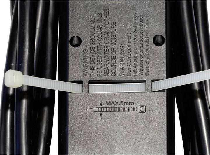 Image du produit Maxtrack NV 57-3 WL Prises multiples avec interrupteur blanc contact de protection 1 pc. (5x, CEE 7/3, 3 m)