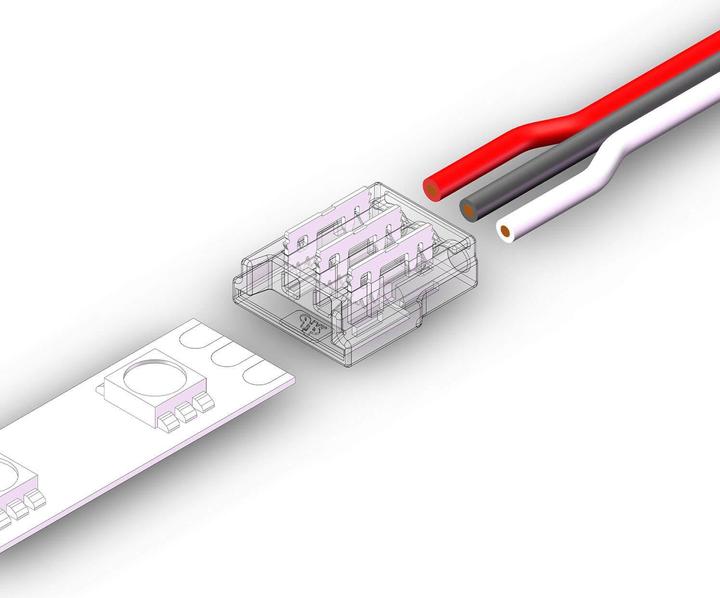 Image du produit Isoled Raccord de câble à contact K2-310-V1 pour Flexstripes IP20 à 3 pôles 10mm