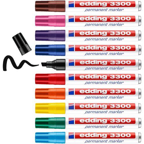 Immagine prodotto Edding 3300-E10 (Multicolore, 5 mm, 10 x)