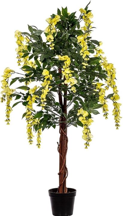 Immagine prodotto Plantasia Pianta artificiale Glicine giallo 120 cm (120 cm)
