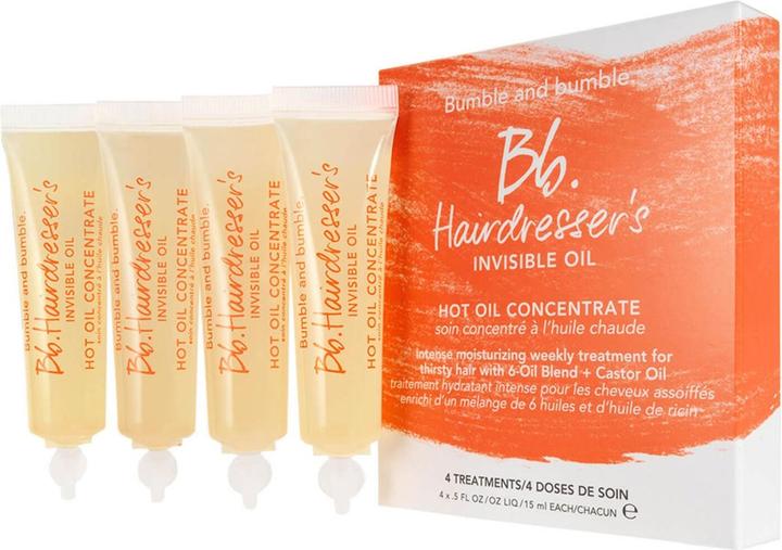 Immagine prodotto Bumble and bumble Bb. Olio invisibile del parrucchiere - Olio caldo 4-Pack (60 ml)