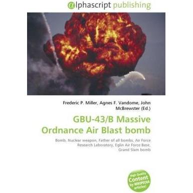 GBU-43/B Massive Ordnance Air Blast bomb, Fachbücher