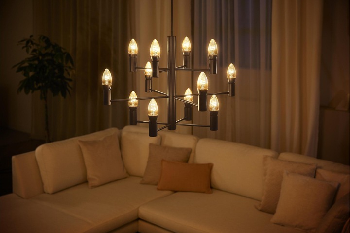 Actual product image Philips Hue White (E14, 4.50 W, 300 lm, 2 x, G)