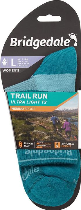 Produktbild Bridgedale Ultralight T2 Merino Sport 3/4 Crew (35, 36, 37)