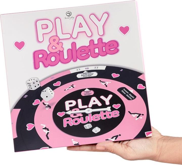 Produktbild Secret play SECRETPLAY PLAY & ROULETTE - W?RFEL- & ROULETTESPIEL (ES/PT/EN/FR) (Würfelspiel, Englisch, Französisch, Niederländisch, Spanisch)