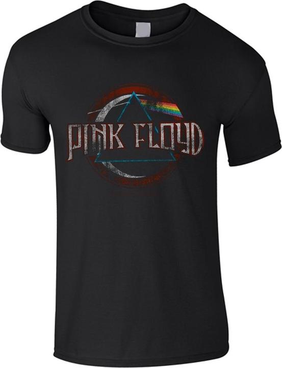 Actual product image Pink Floyd Dark Side Of The Moon New Logo TS (XL)