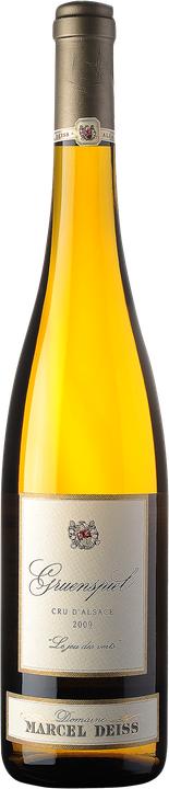 Domaine Marcel Deiss Alsace 1er cru Gruenspiel (1 x 75 cl, 2016)