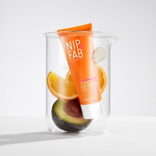 Actual product image Nip + Fab Illuminate Vitamin C Fix Clay Mask 3% (75 ml)