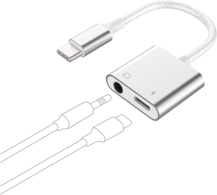 Produktbild Force Power 2-in-1 Adapter (USB-C, 3.5mm Klinke)