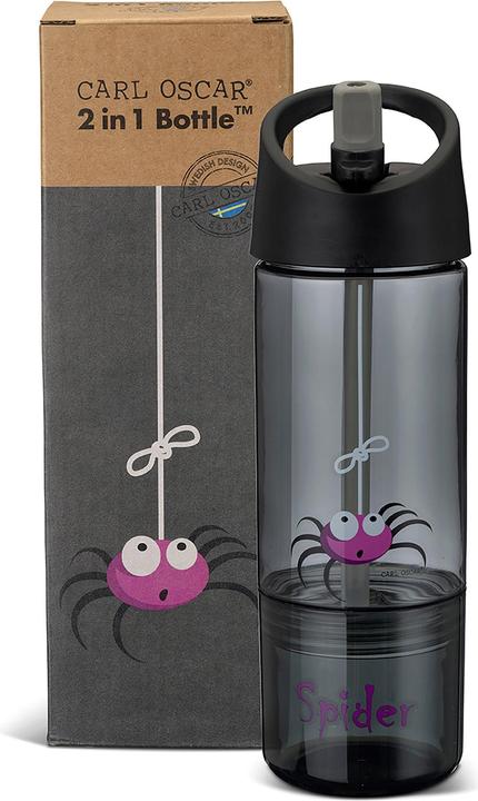 Produktbild Carl Oscar Wasserflasche 2in1 Spinne (0.45 l)