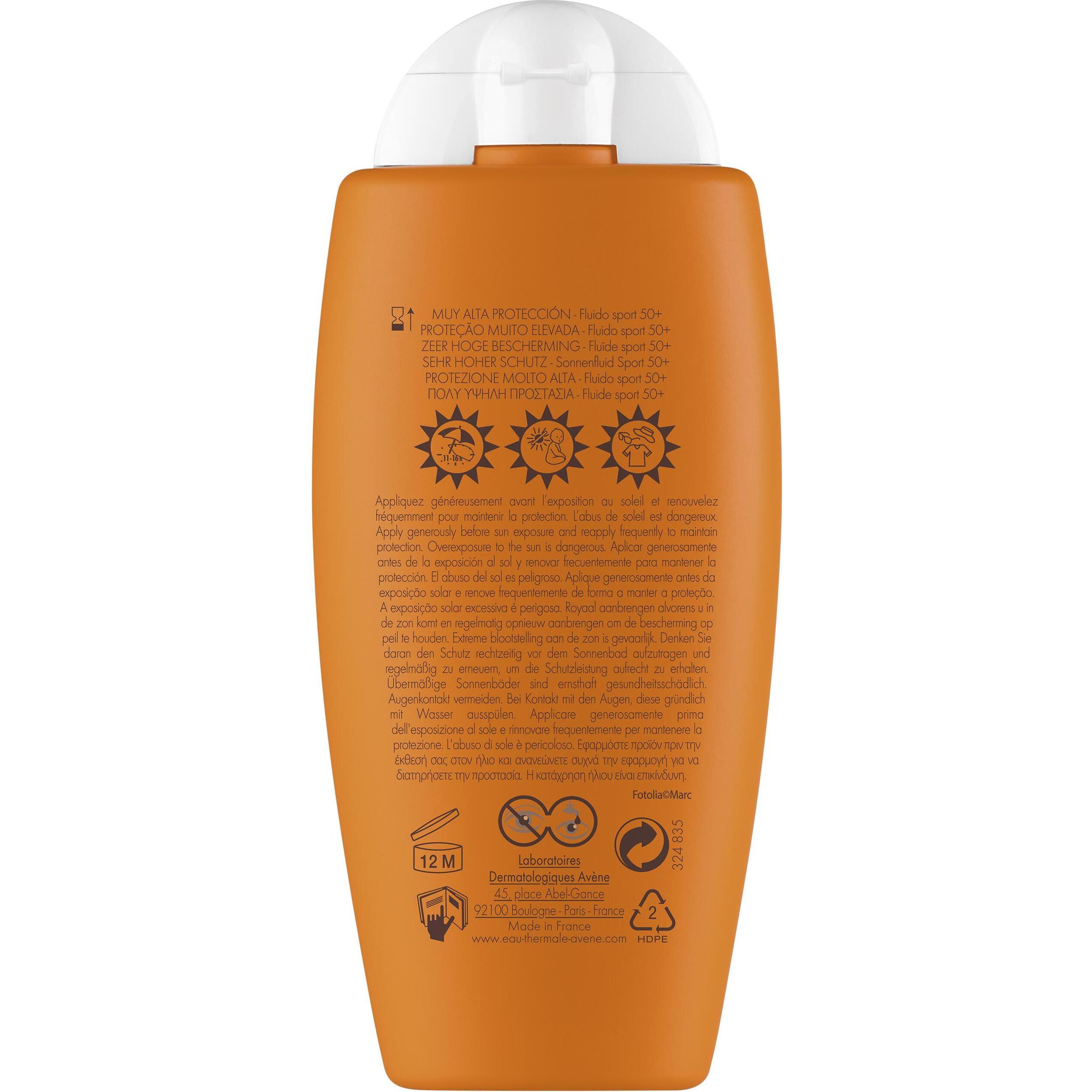 Thumbnail - Avène, Sonnencreme, Sportfluid Sonnenschutz (Sonnencreme, SPF 50+, 100 ml, 134 g)