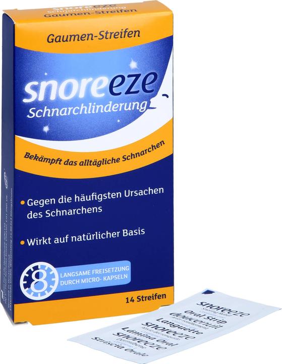 Produktbild Snoreeze Schnarchlinderung Gaumen-Streifen, 14 St. Streifen