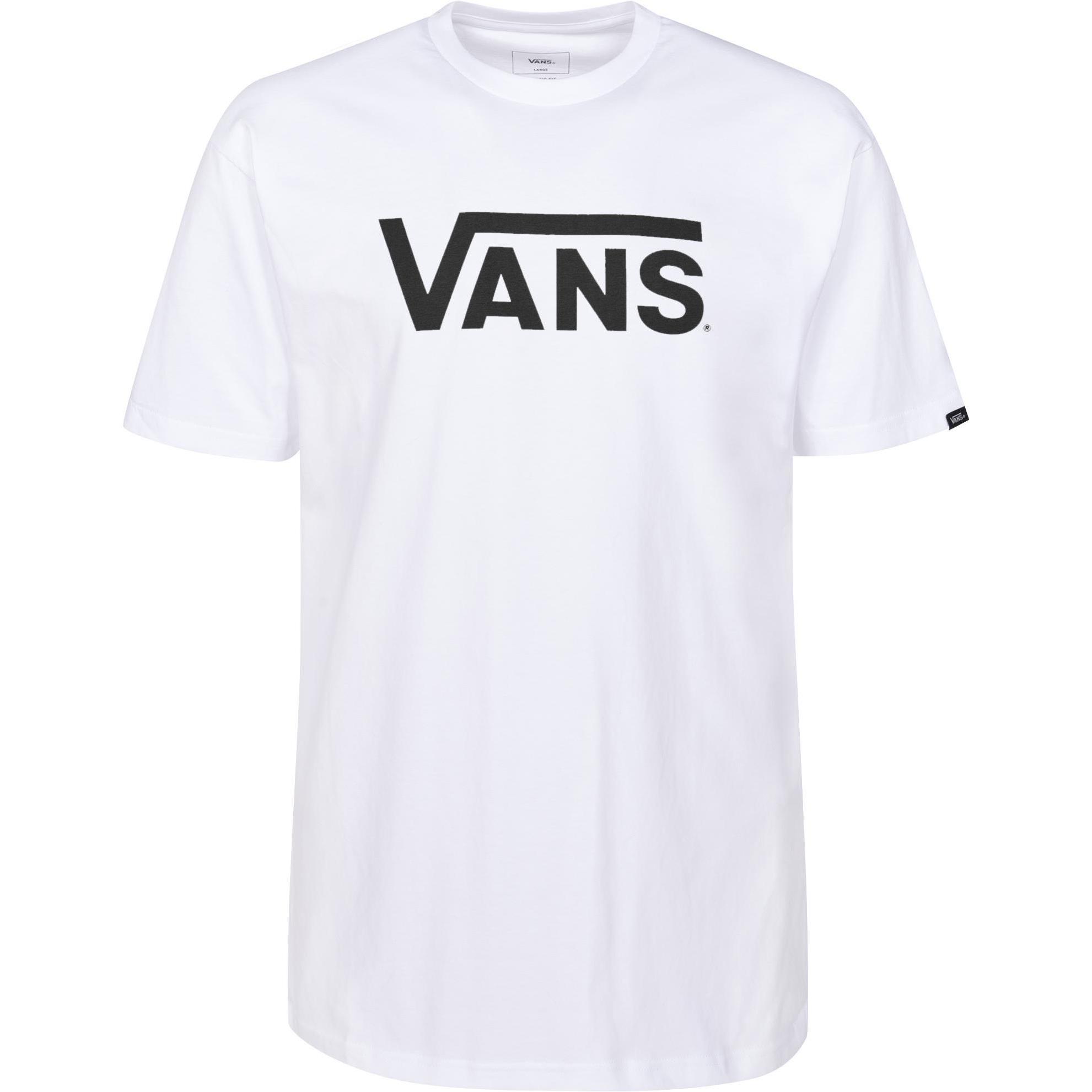 Vans, Uomini, Maglietta, t, Bianco, (L)