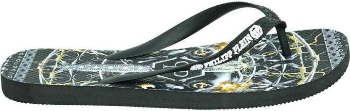 Actual product image Philipp Plein Mens Sword Logo Flip Flops (43)