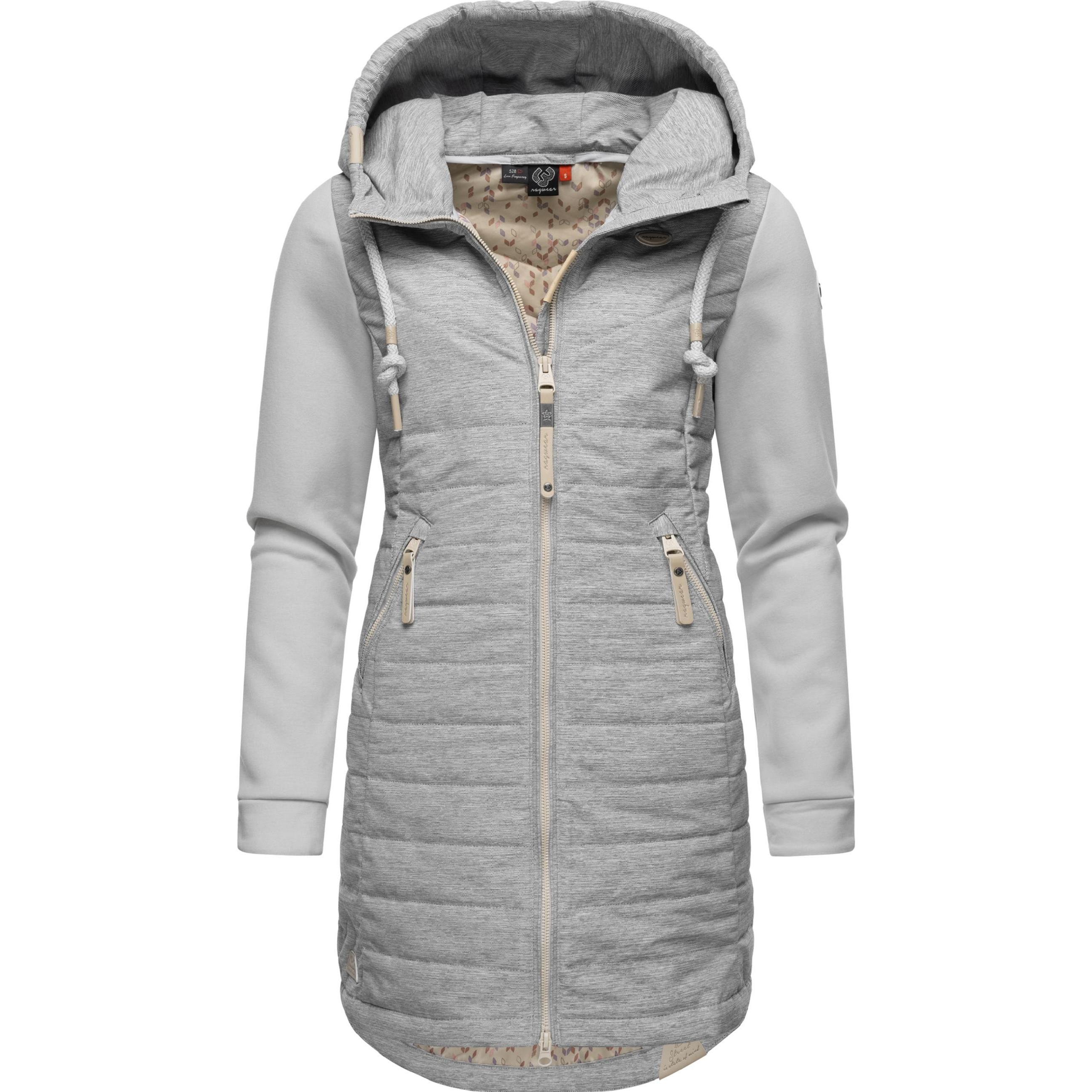 Ragwear, Damen, Jacke, Lucinda Long (XL), Weiss, XL