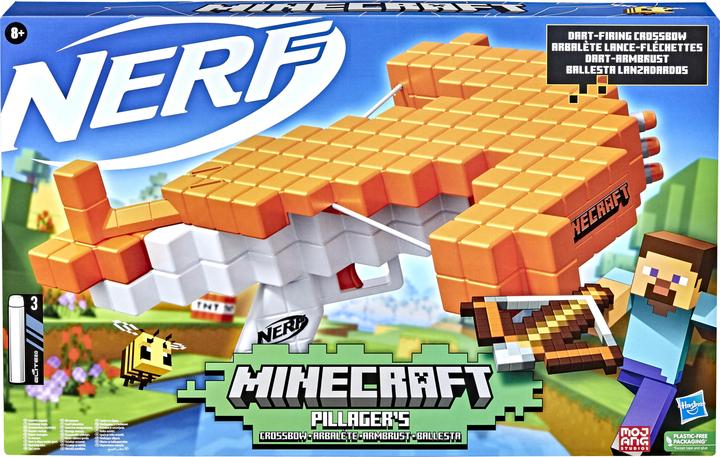 Actual product image Nerf Minecraft Pillager's Crossbow
