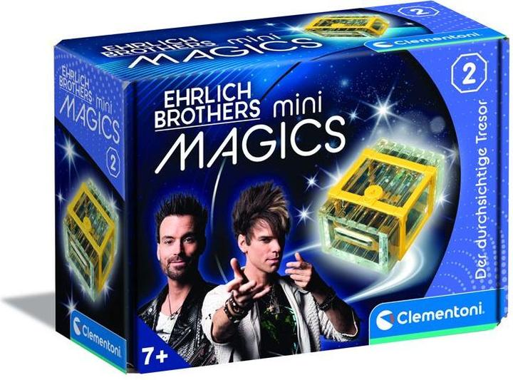 Clementoni Ehrlich Brothers Mini Magics DurchsichtigerTresor