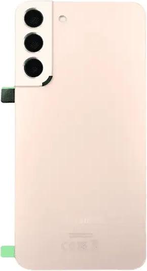 Ferryxpress Backcover - Rückschale - Akkudeckel Glas mit Camera Lens für S22 ( Gold) (Abdeckung, Galaxy S22)