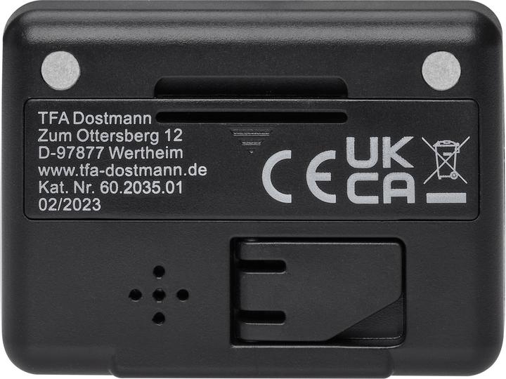 Actual product image TFA Digital clock