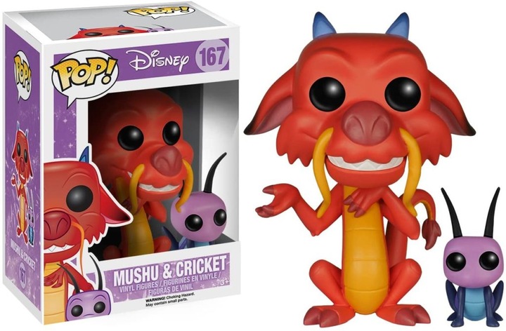 Actual product image Funko Disney: Mushu Cri-Kee