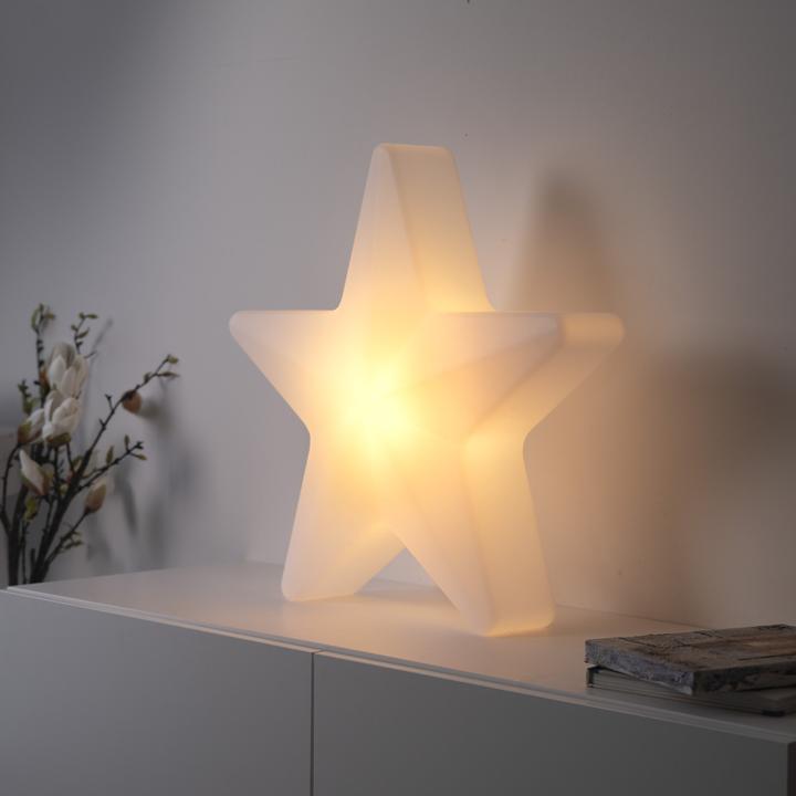 Produktbild Just Light Aussenleuchte AKKU STAR Gartenlampe, Aussenleuchte Erdspiess, opal weiss (172 lm, IP44)