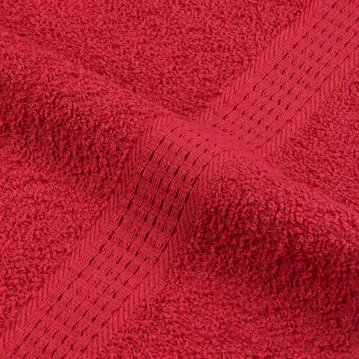 Immagine prodotto vidaXL Asciugamani da bagno 4 pz. Rosso 100x150 cm 360 g/m² 100% cotone Asciugamano da doccia (100 x 150 cm)
