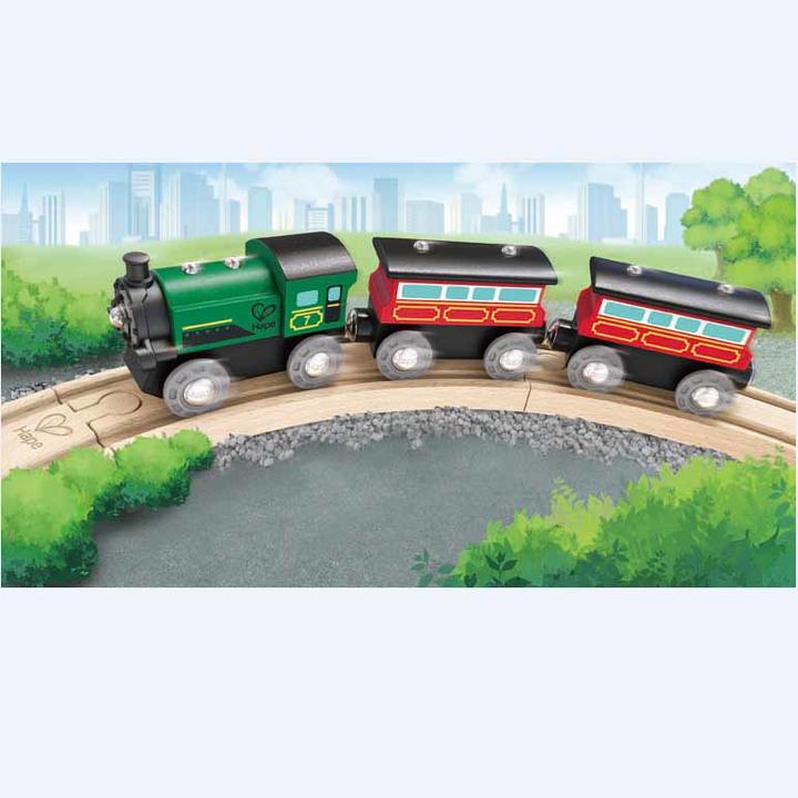 Produktbild Hape Dampf Passagierzug