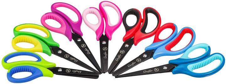 Immagine prodotto Läufer Forbici per bambini con impugnatura morbida e confortevole (13 cm)