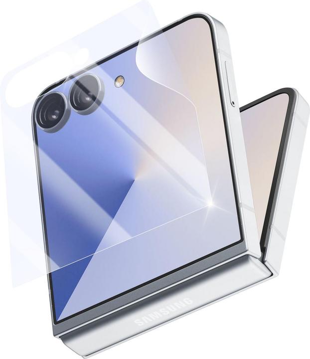 Actual product image Cellularline IMPACT FILM - Galaxy Z Flip7 (2 pcs., Samsung Galaxy Z Flip7)