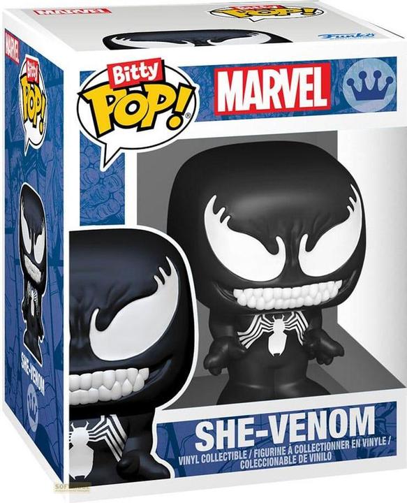 Actual product image Funko Bitty POP! 4 Pack Spider-Man: Venom
