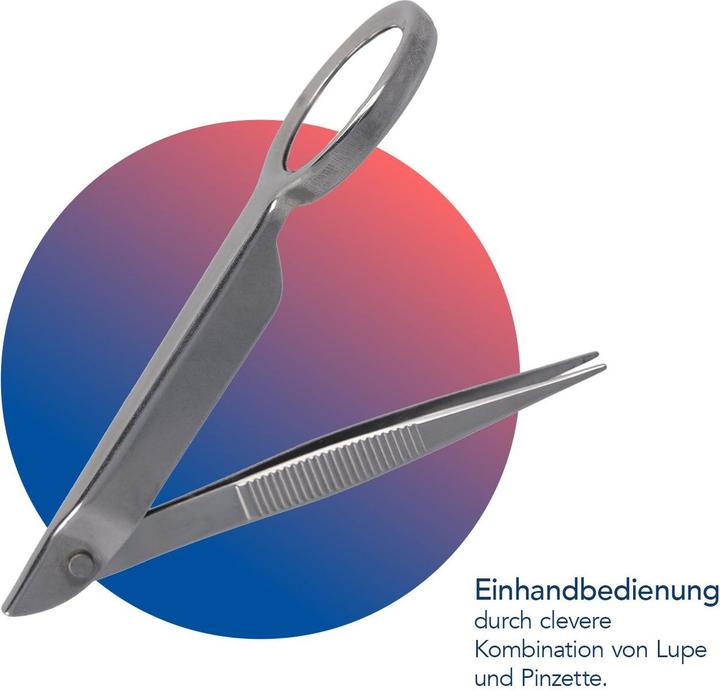 Immagine prodotto First Aid Only Pinzette d'ingrandimento, argento
