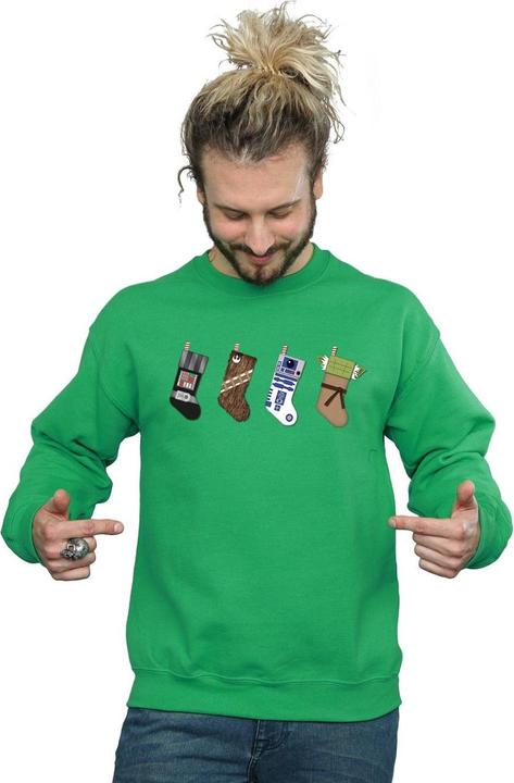 Produktbild Star Wars Christmas Stockings Sweatshirt (XXL)