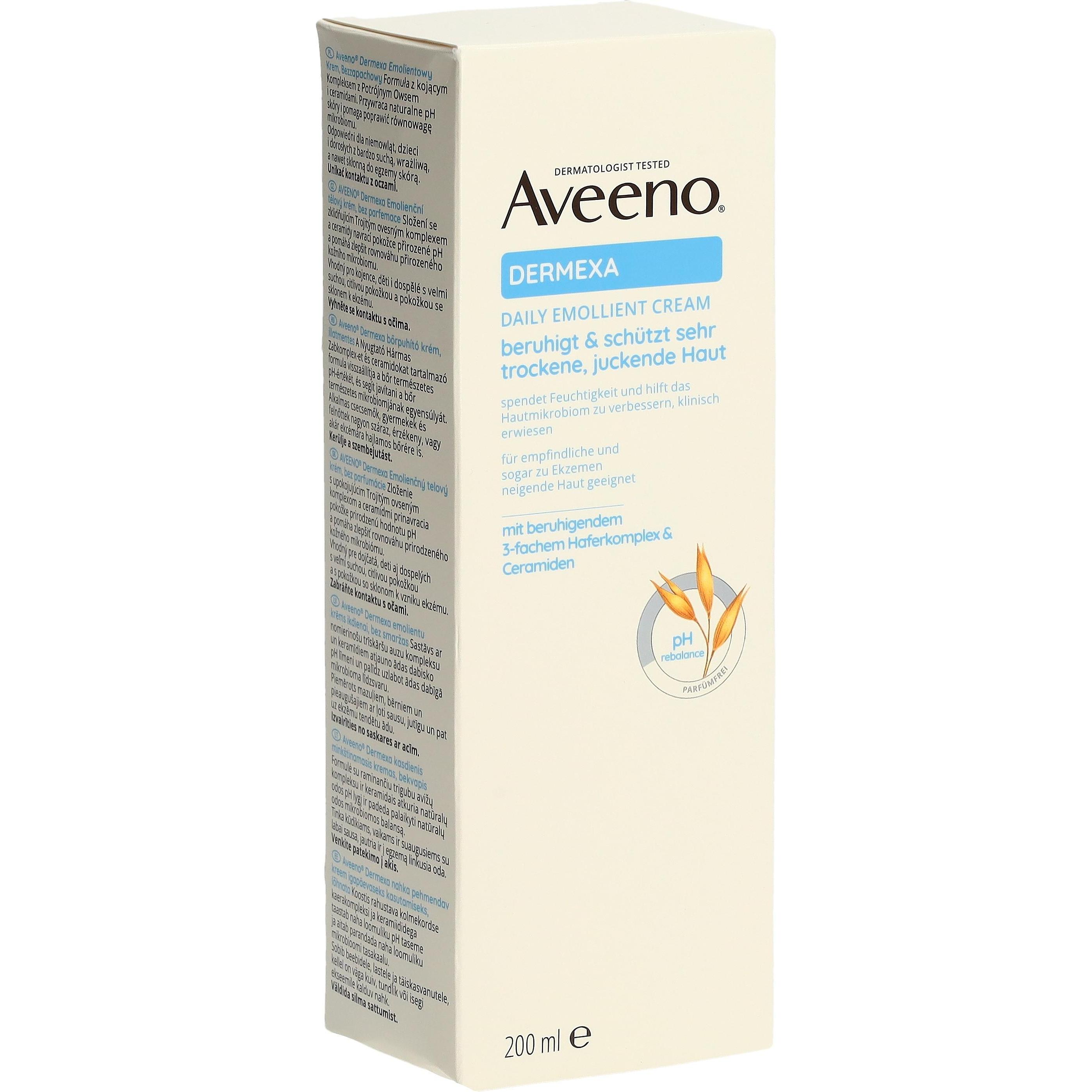 Aveeno , Bodylotion, Dermexa (Körperlotion, 200 Ml)
