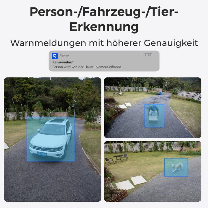 Image du produit Reolink 2x B440 4K PT Cam??ra Wifi + Solaire + Hub (3840 x 2160 pixels)