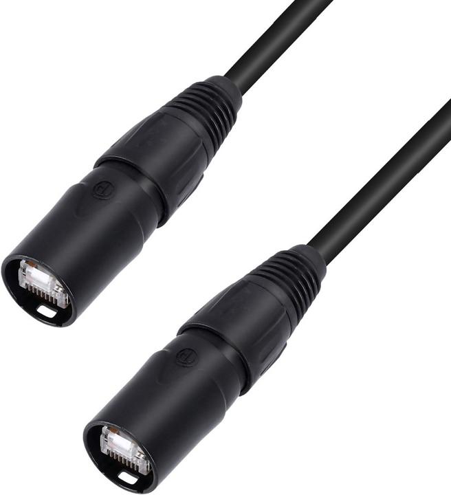 Produktbild Adam Hall 5 STAR CAT6 0300 - Netzwerkkabel Cat.6a (S/FTP) by Draka Neutrik® etherCON auf etherCON (3 m)