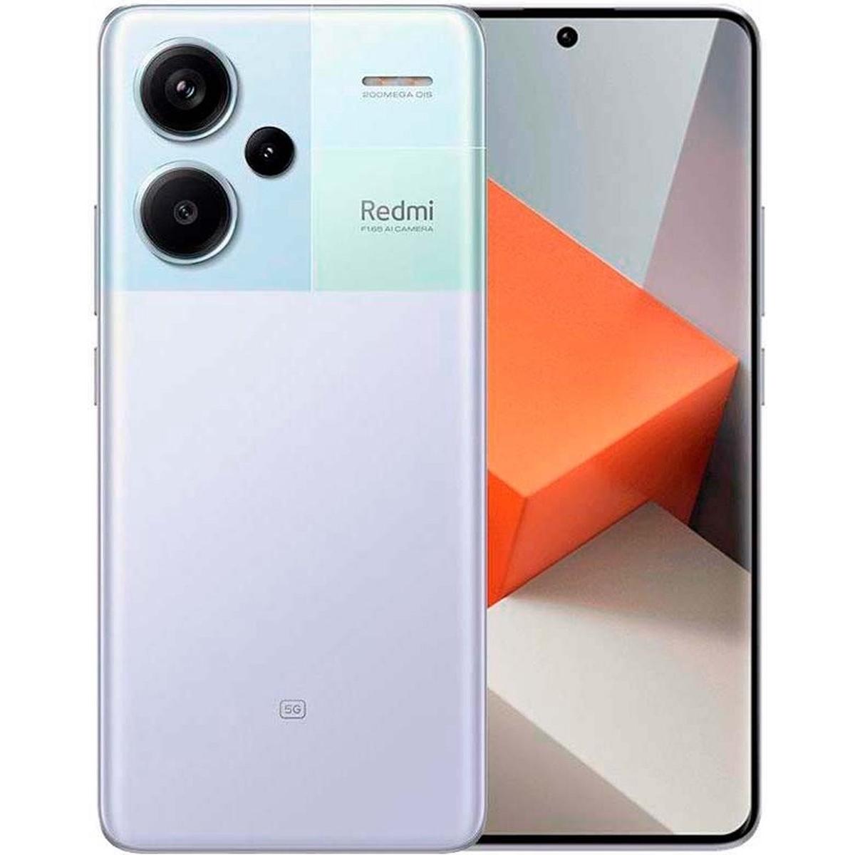 Xiaomi Redmi Note 13 Pro+ 5G (256 GB, Aurora Purple, 6.67", Dual SIM, 5G), Smartphone, Violett