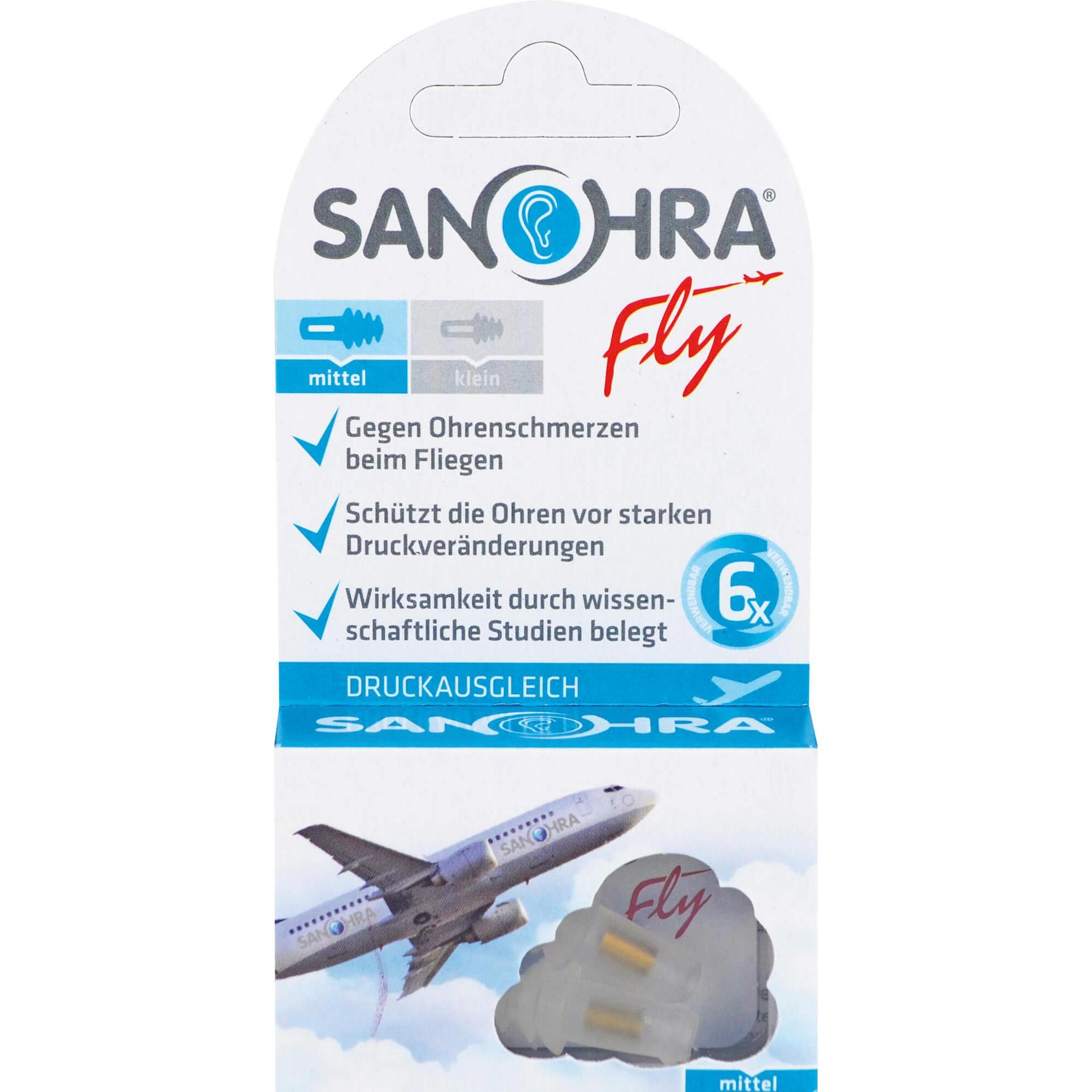 Sanohra, Gehörschutz, Fly (2 x)