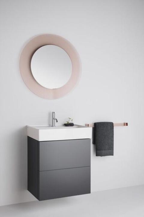 Produktbild Laufen Spiegel KARTELL 780x780mm m LED-B. orange tangerine