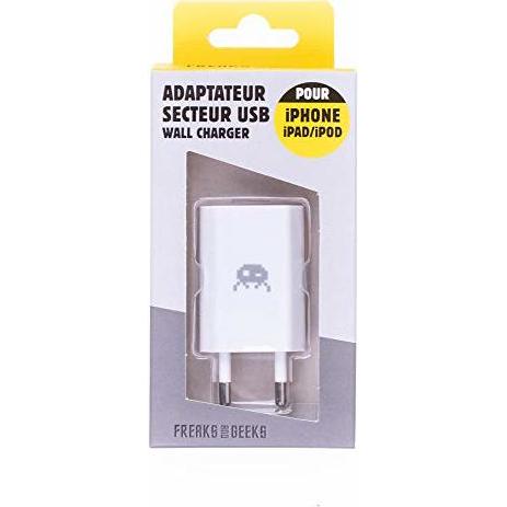 Freaks and Geeks Adattatore AC per iPhone/iPod F&G, Cover smartphone