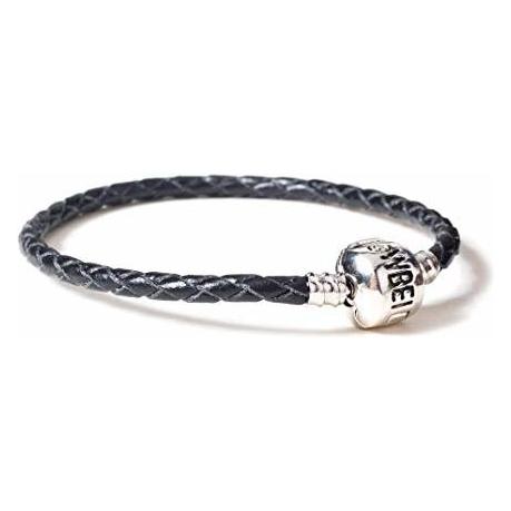 Ged, Armschmuck, Harry Potter Black Leather Charm Bracelet 21cm, (21 cm)
