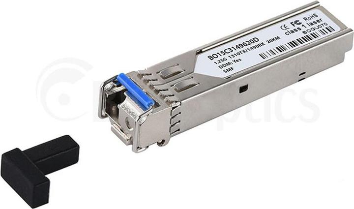 Actual product image BlueOptics Cisco ONS-SE-GE-BXU= compatible SFP BO15C3149620D