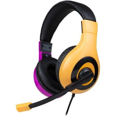 Bigben Cuffie Stereo Gaming V1 Bicolor Fucsia/Arancione Switch, Gaming Headset