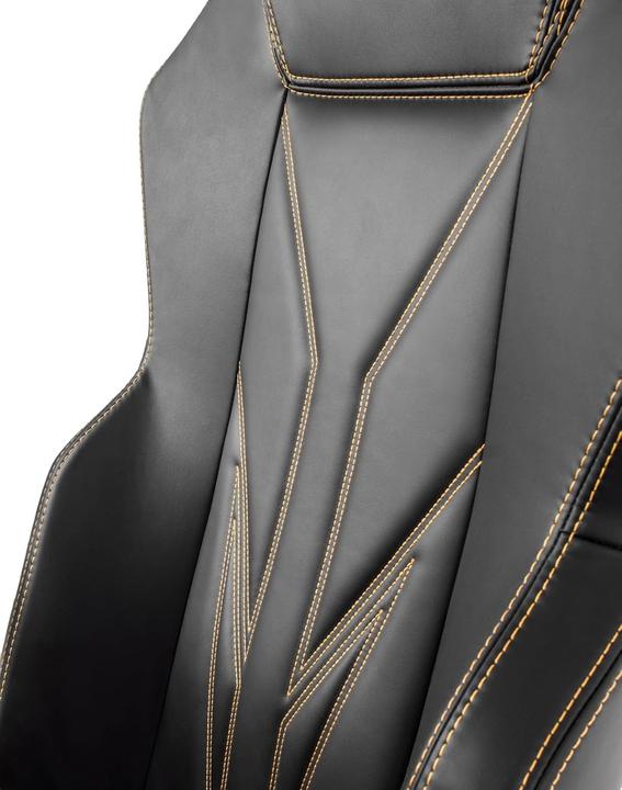 Actual product image Quersus Armchair VAOS Armchair.2.3. gold accent (Black - Gold)