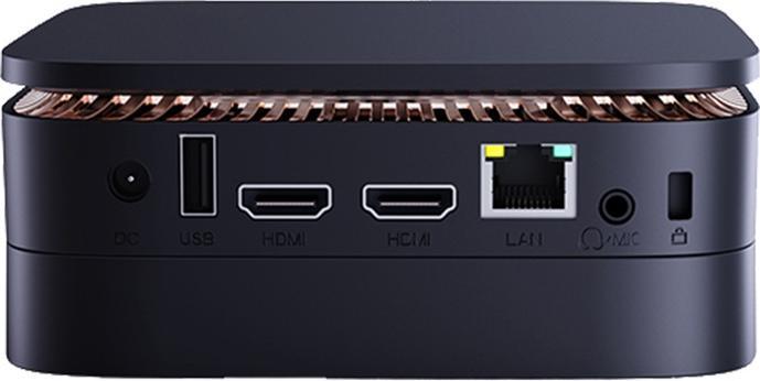 Actual product image AceMagic MINI PC AK1 PLUS, Intel N97 16GB RAM + 512GB black (Intel N97, 16.38 GB, 64 GB)